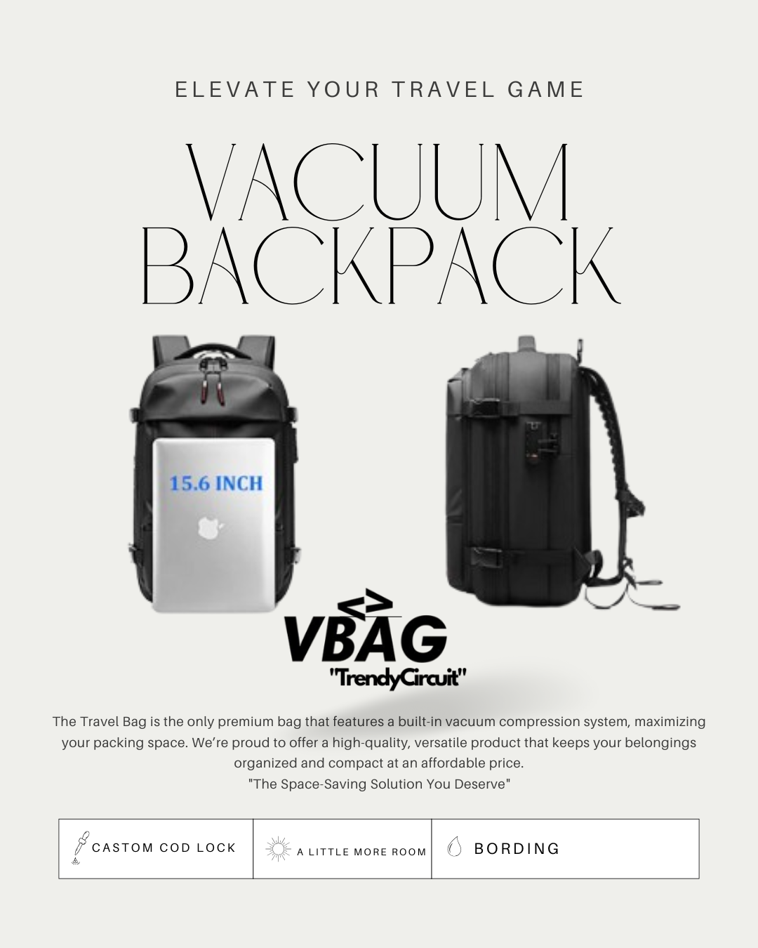 Vacuum Backpack