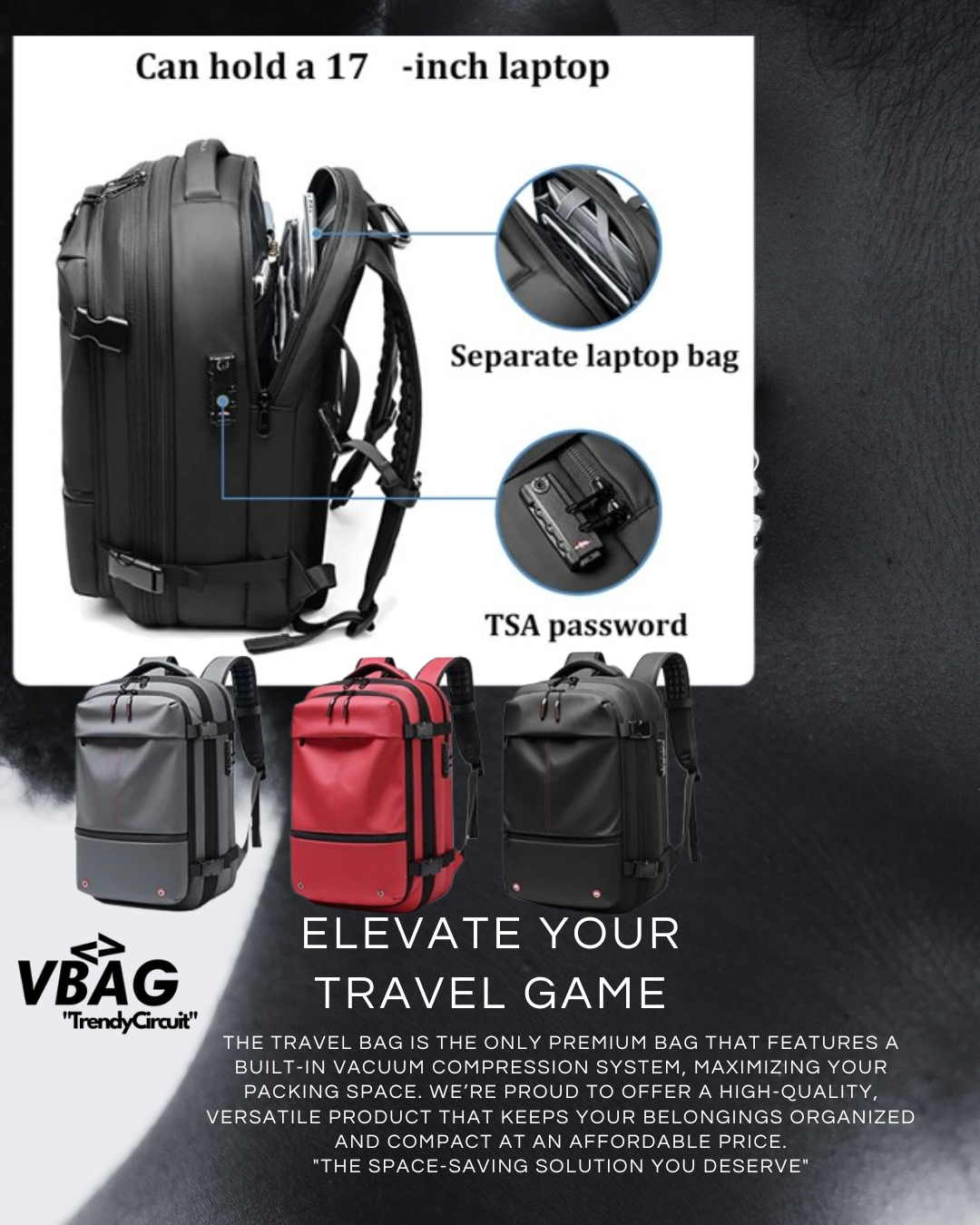 Vacuum Backpack